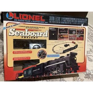Lionel O27 Gauge Seaboard Freight Train Set 6-11746 Works But Missing Pieces